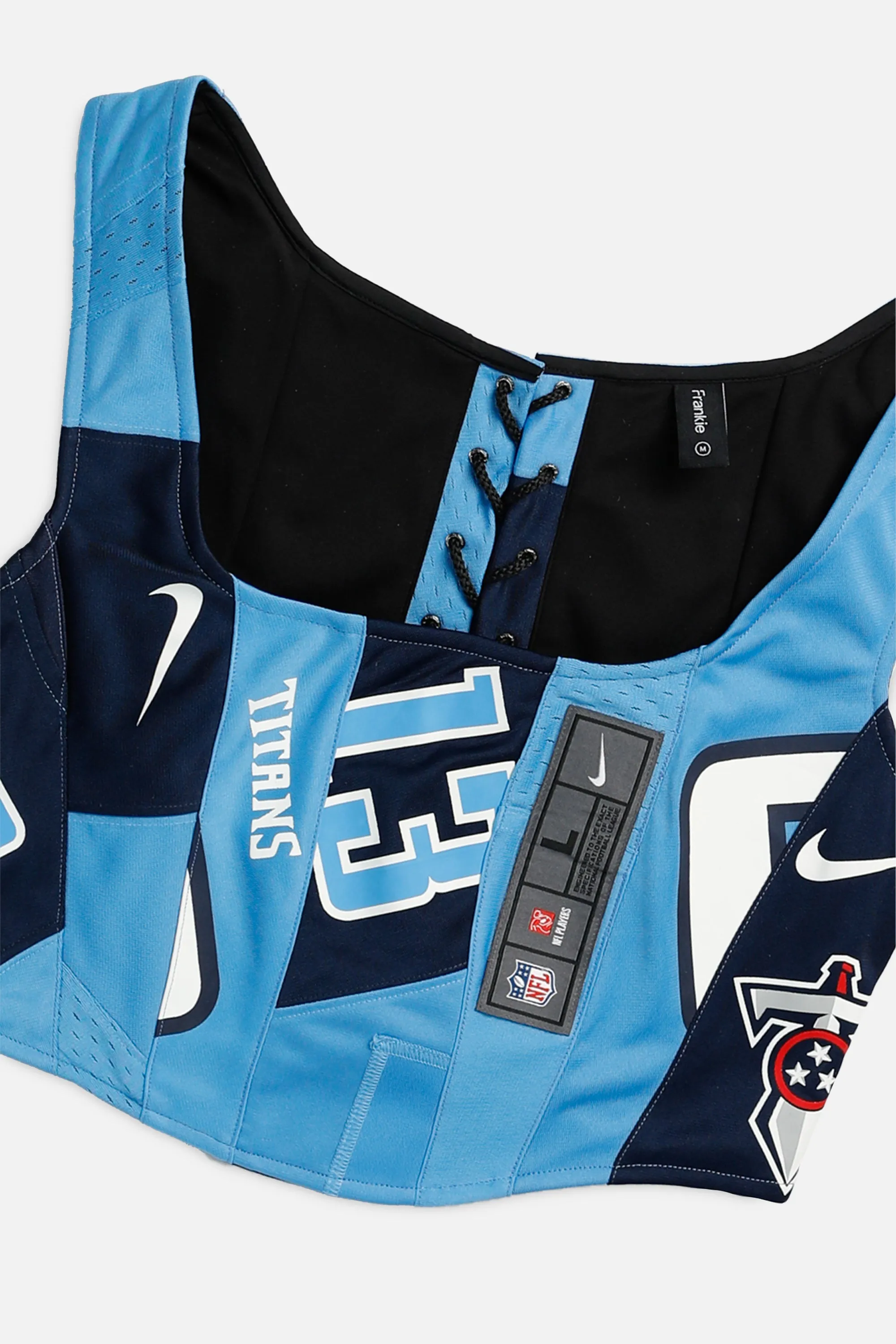 Rework Tennessee Titans NFL Corset - M Frankie