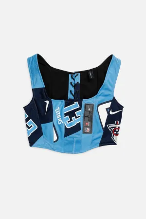 Rework Tennessee Titans NFL Corset - M Frankie