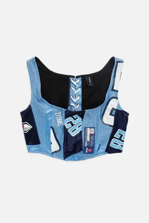 Rework Tennessee Titans NFL Corset - S Frankie
