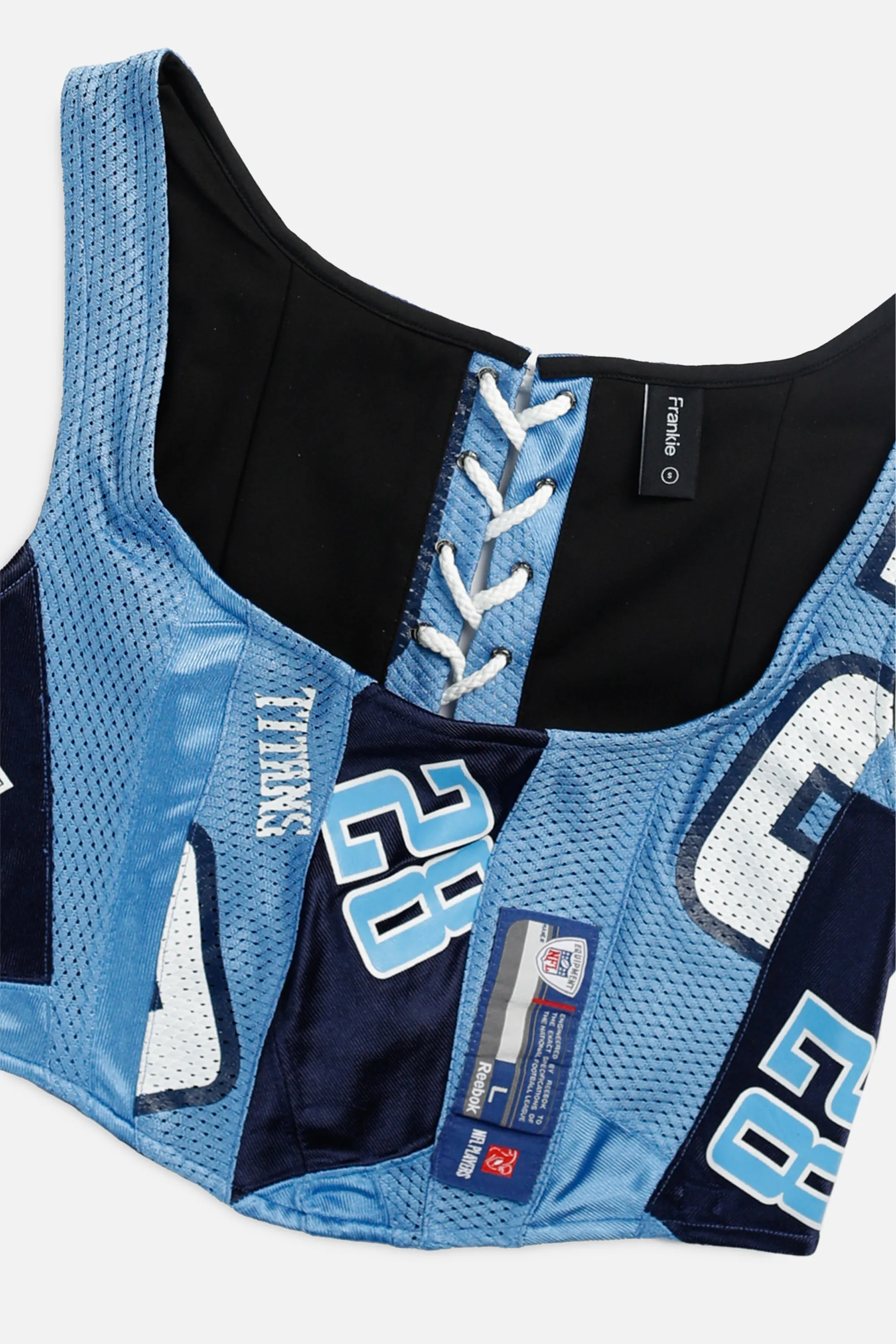Rework Tennessee Titans NFL Corset - S Frankie