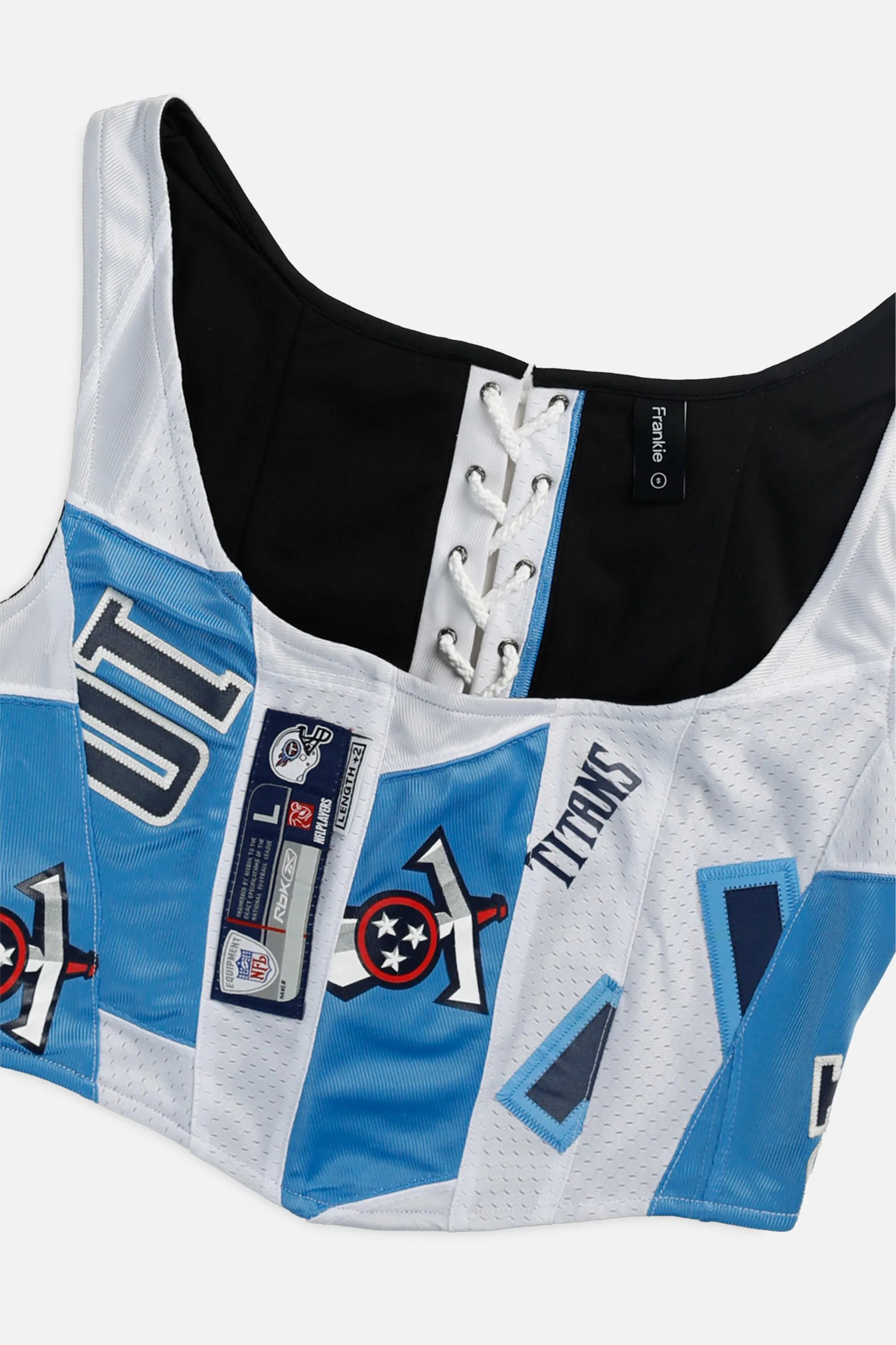Rework Tennessee Titans NFL Corset - S Frankie