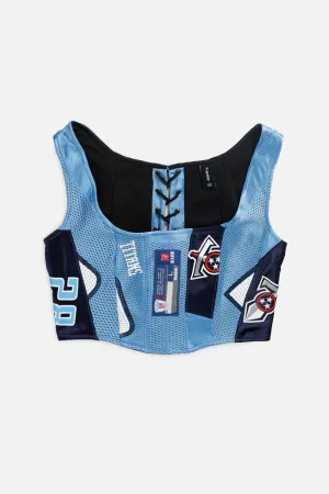 Rework Tennessee Titans NFL Corset - XS Frankie