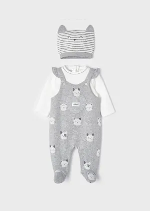 Romper With Hat Newborn | Mayoral