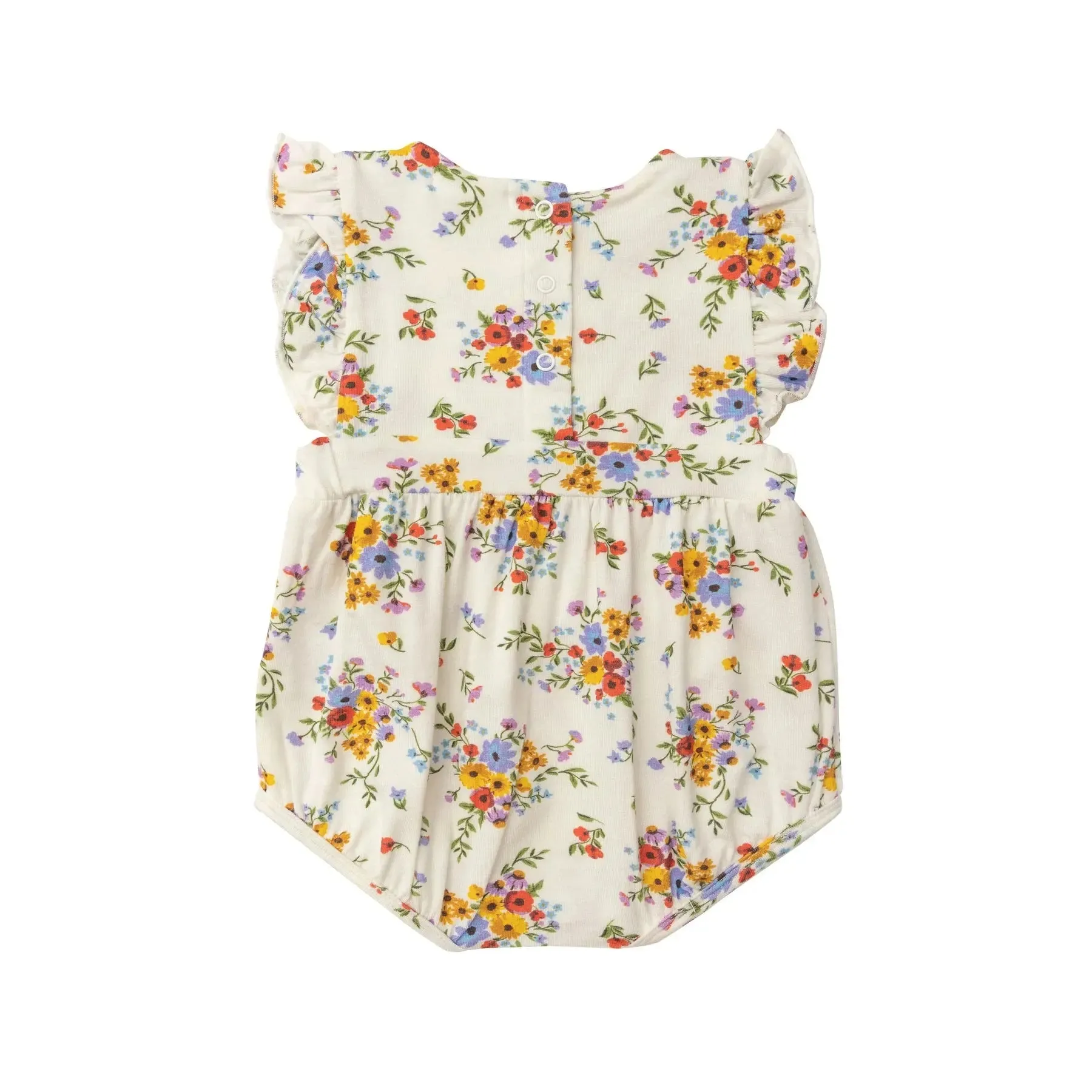 Ruffle Sunsuit - American Bouquet | Angel Dear