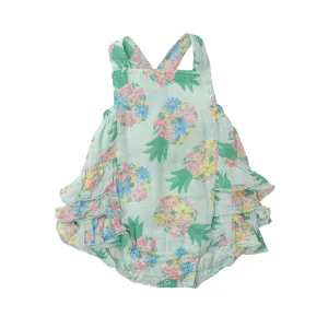 Ruffle Sunsuit - Pretty Pineapples | Angel Dear