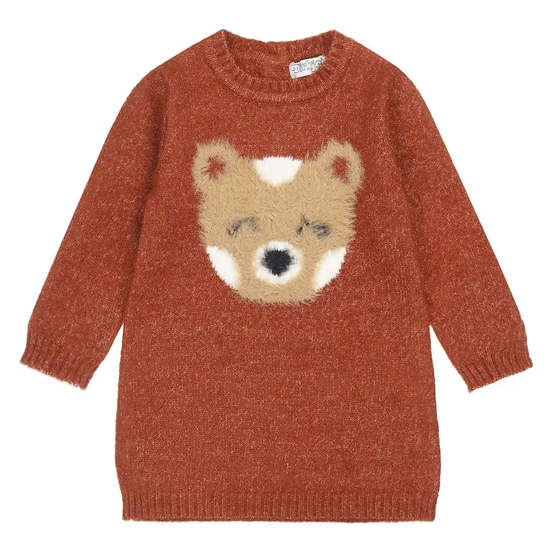 Rust Brown Bear Dress | Dirkje
