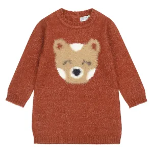 Rust Brown Bear Dress | Dirkje