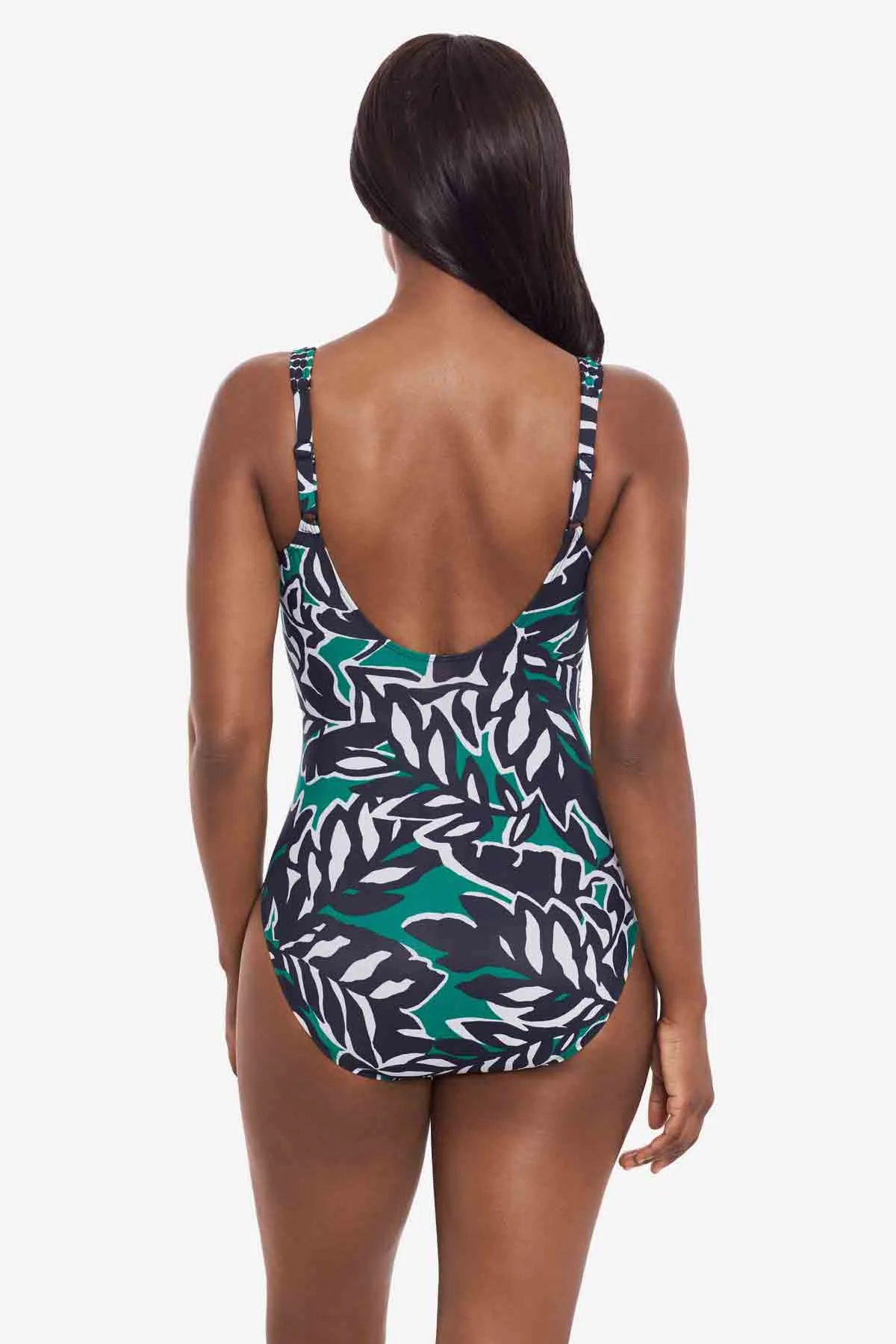 Sanibel One Piece in Palma Verde