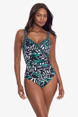 Sanibel One Piece in Palma Verde