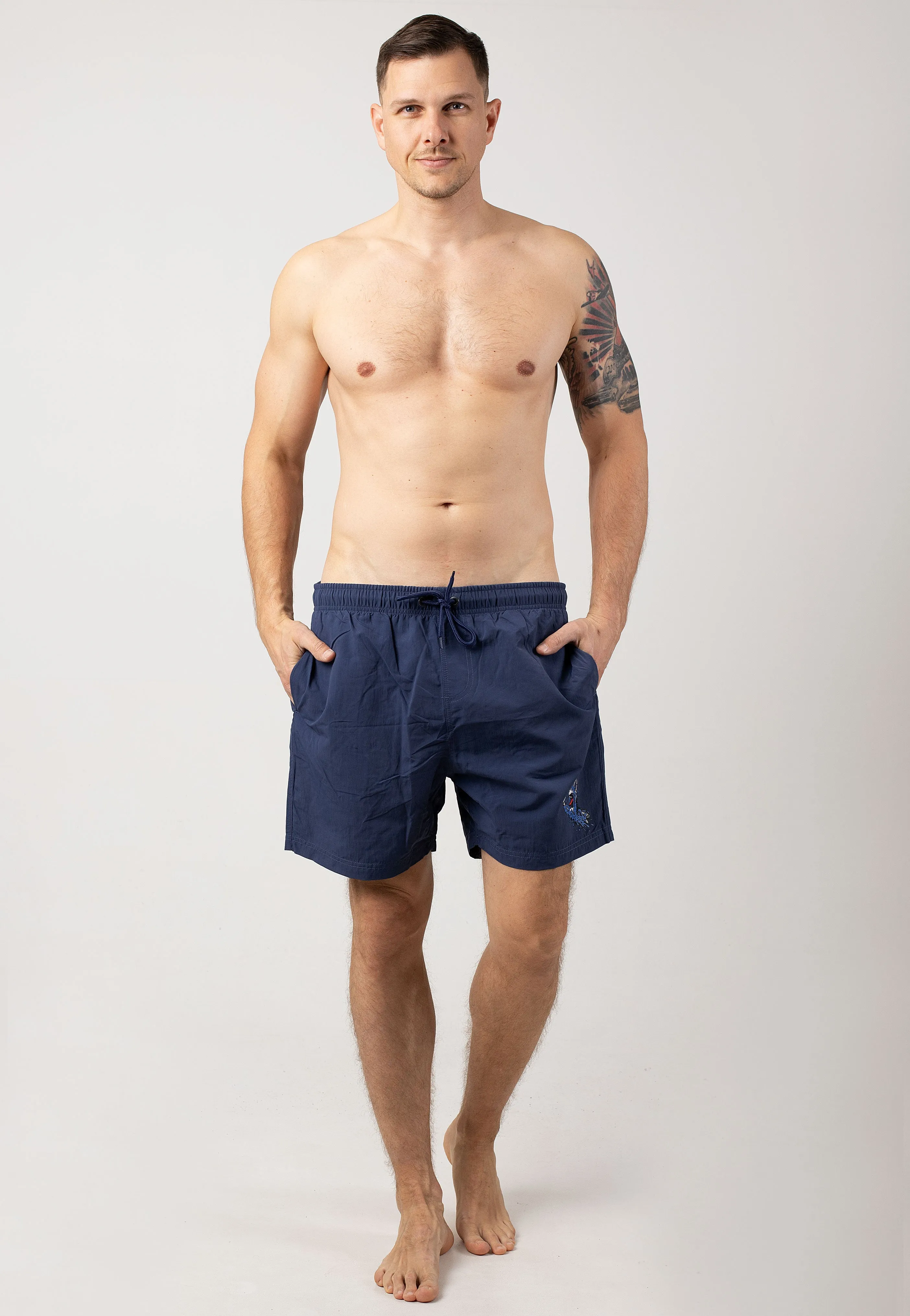Santa Cruz - Melting Hand Midnight Blue - Board Shorts