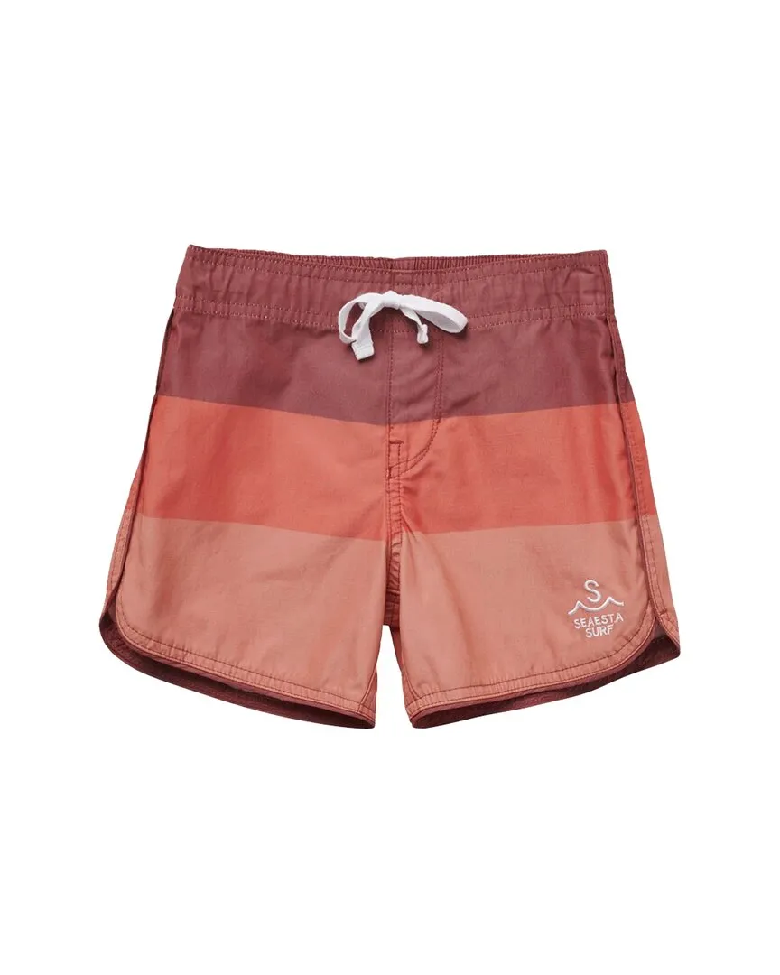 Seaesta Surf Seaesta Scallop Retro Flare Boardshorts
