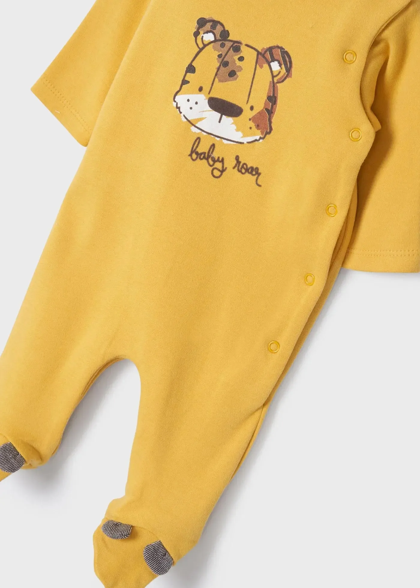 Set of 2 Sleepsuits With Bib Newborn | Mayoral