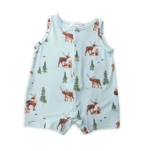Shortie Romper - Deer Family | Angel Dear