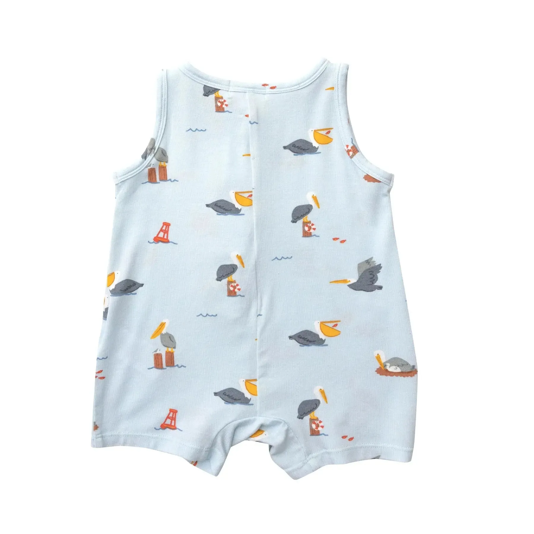 Shortie Romper - Pelicans | Angel Dear