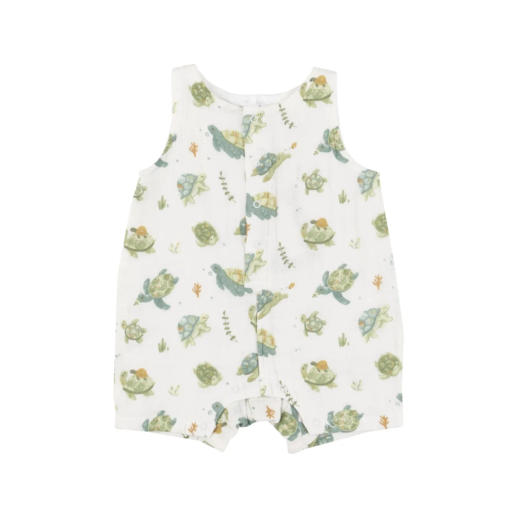 Shortie Romper - Sea Turtles | Angel Dear