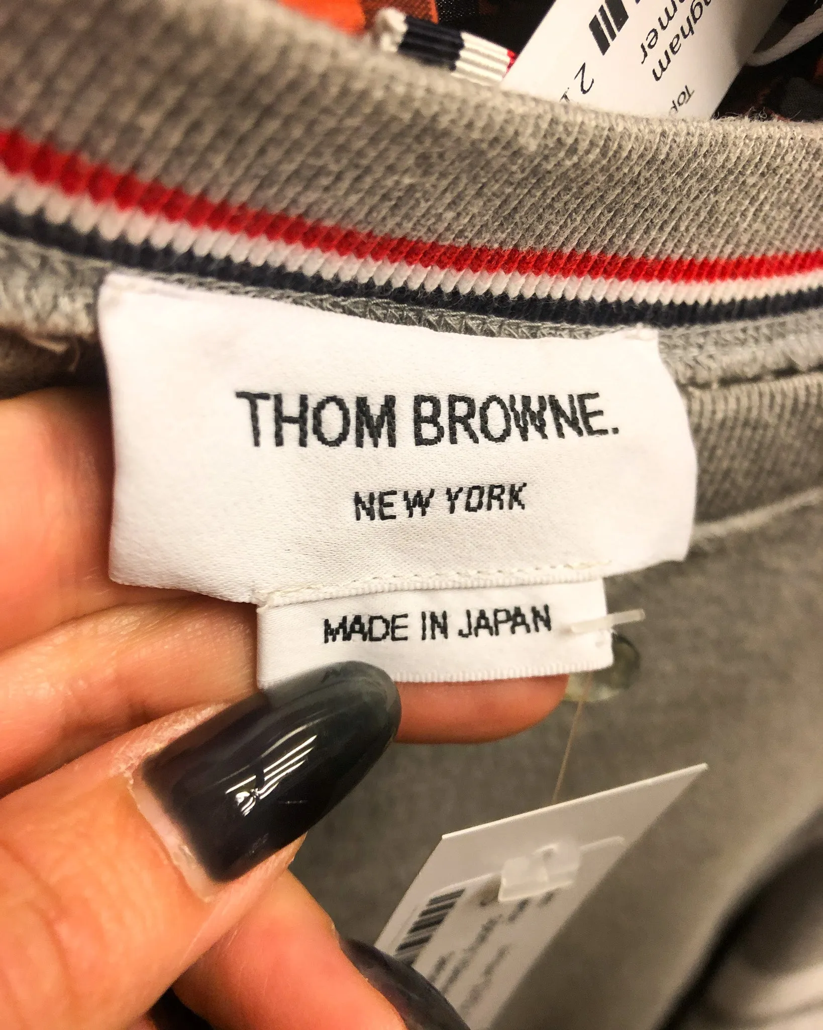 Size S | Thom Browne 4 Bar Sweatshirt