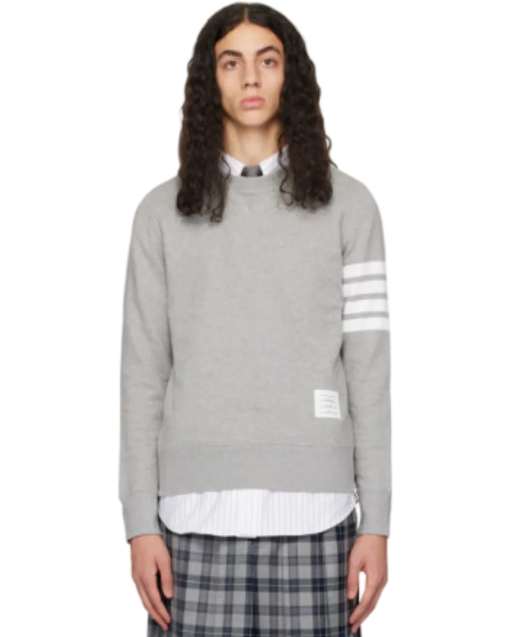 Size S | Thom Browne 4 Bar Sweatshirt