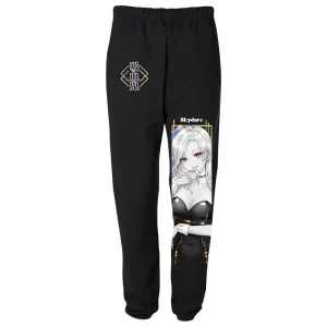 SkyDarc Black Suit Sweatpants
