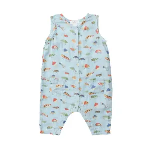 Sleeveless Romper - Fishing Lures | Angel Dear