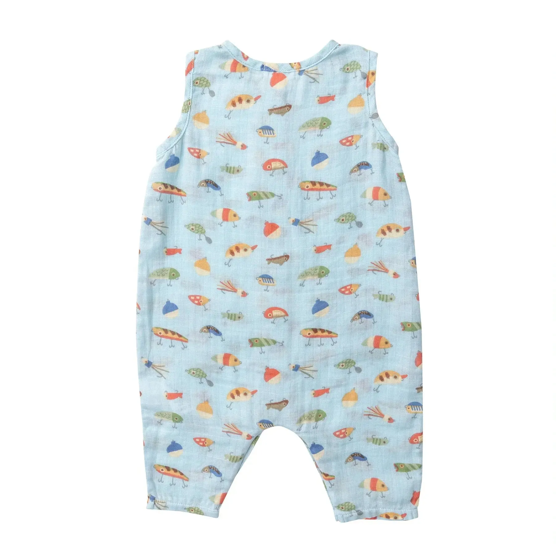 Sleeveless Romper - Fishing Lures | Angel Dear