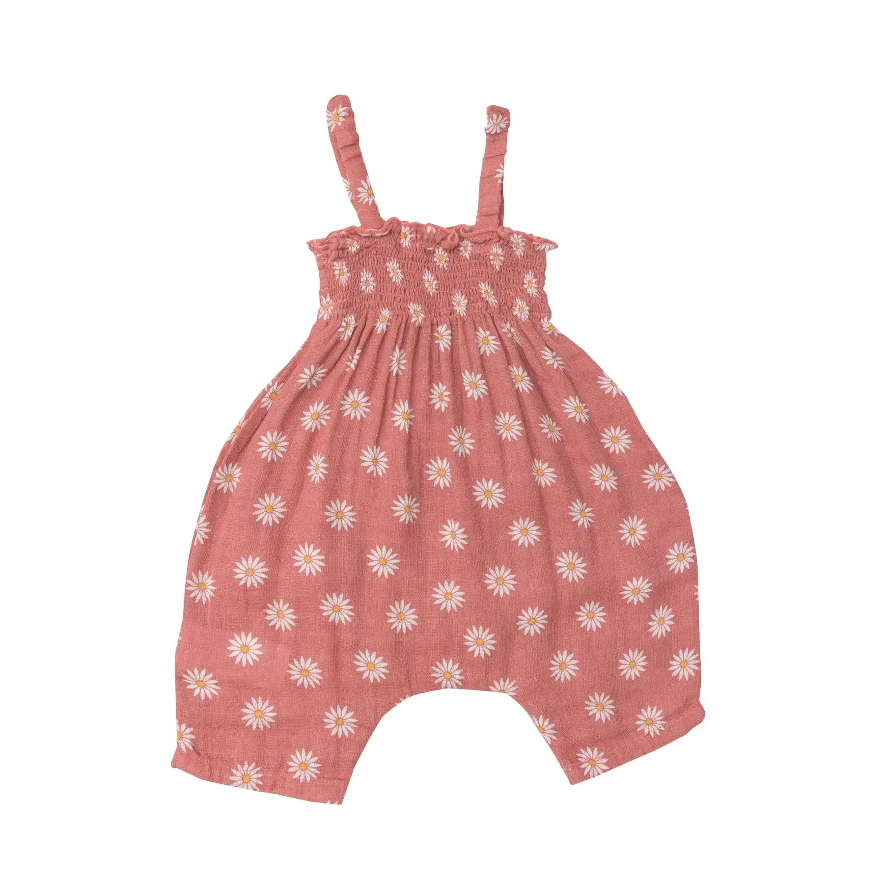 Smocked Romper - Daisy Dot | Angel Dear