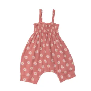 Smocked Romper - Daisy Dot | Angel Dear