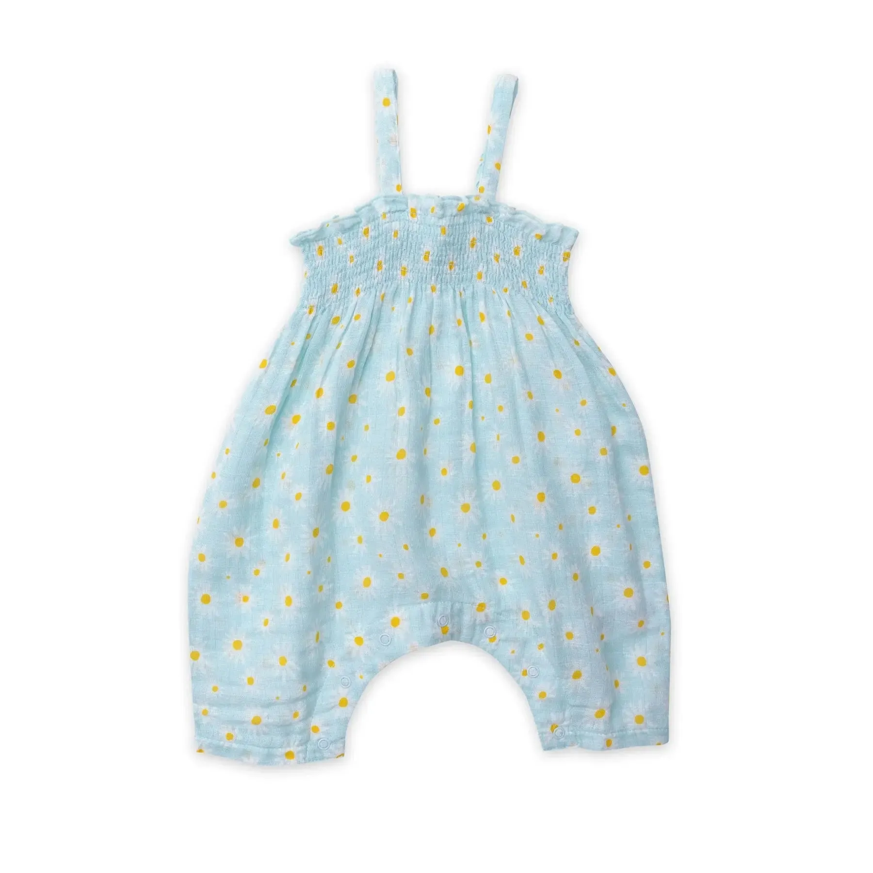 Smocked Romper - Little Daisy | Angel Dear