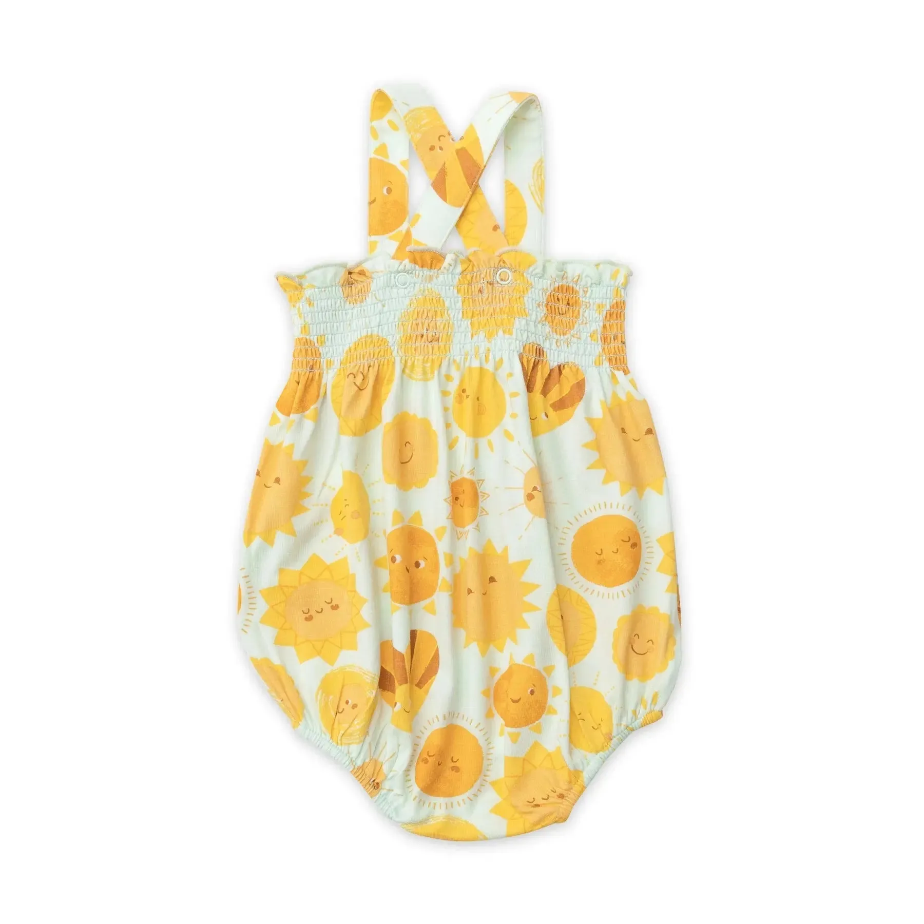 Smocked Sunsuit - Sunshines | Angel Dear