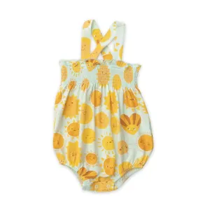 Smocked Sunsuit - Sunshines | Angel Dear