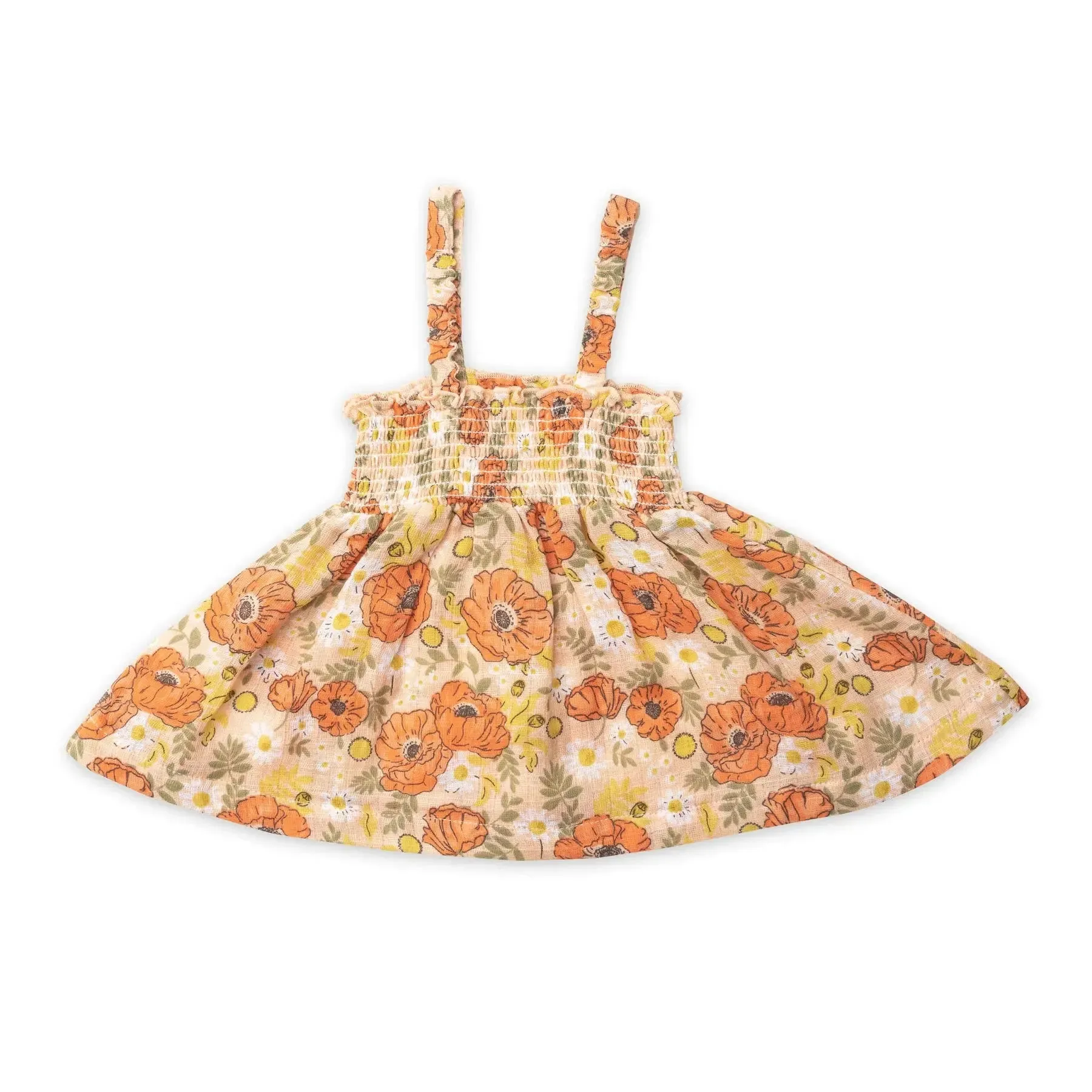 Smocked Top and Bloomer - Desert Poppies | Angel Dear
