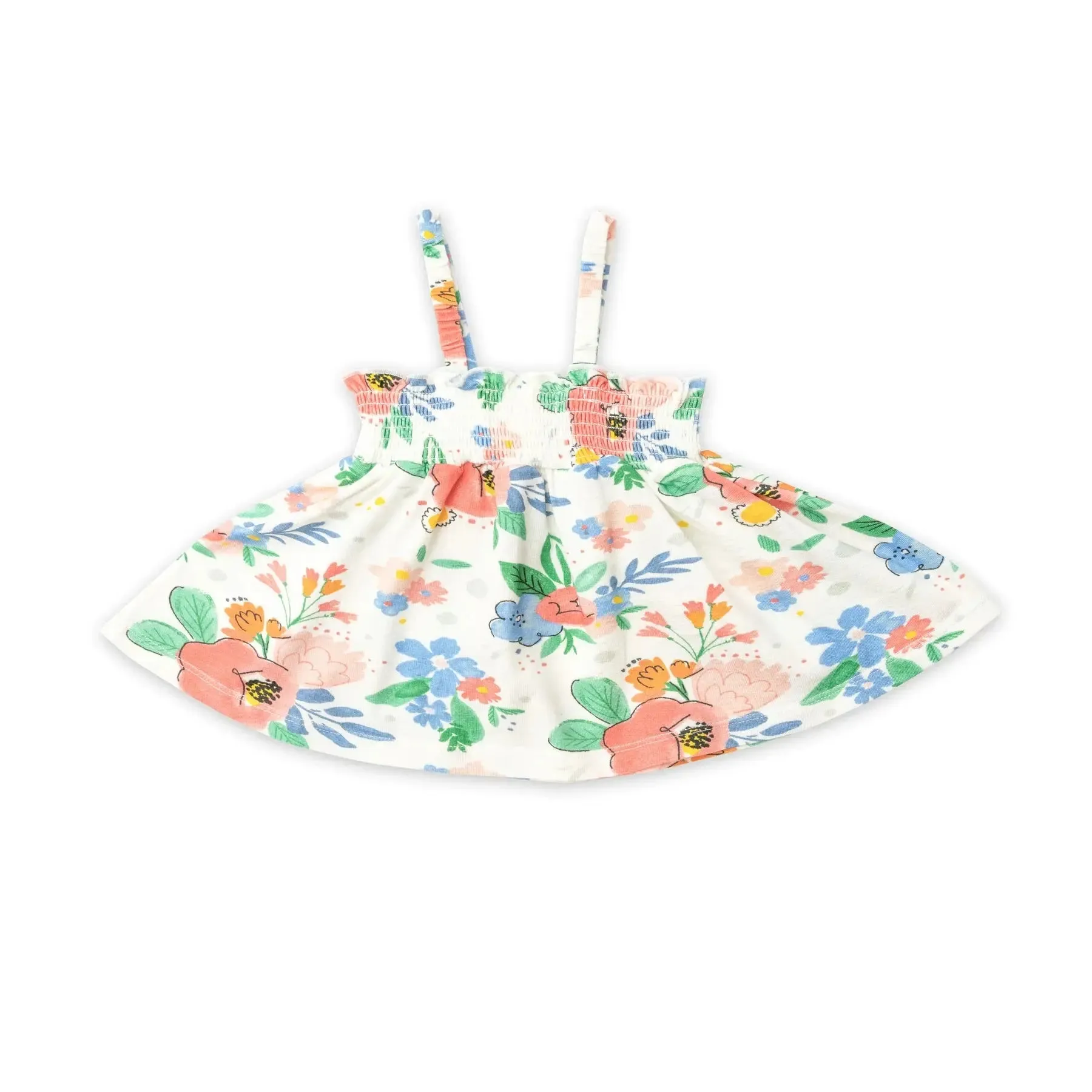 Smocked Top and Bloomer - Floral Posy | Angel Dear