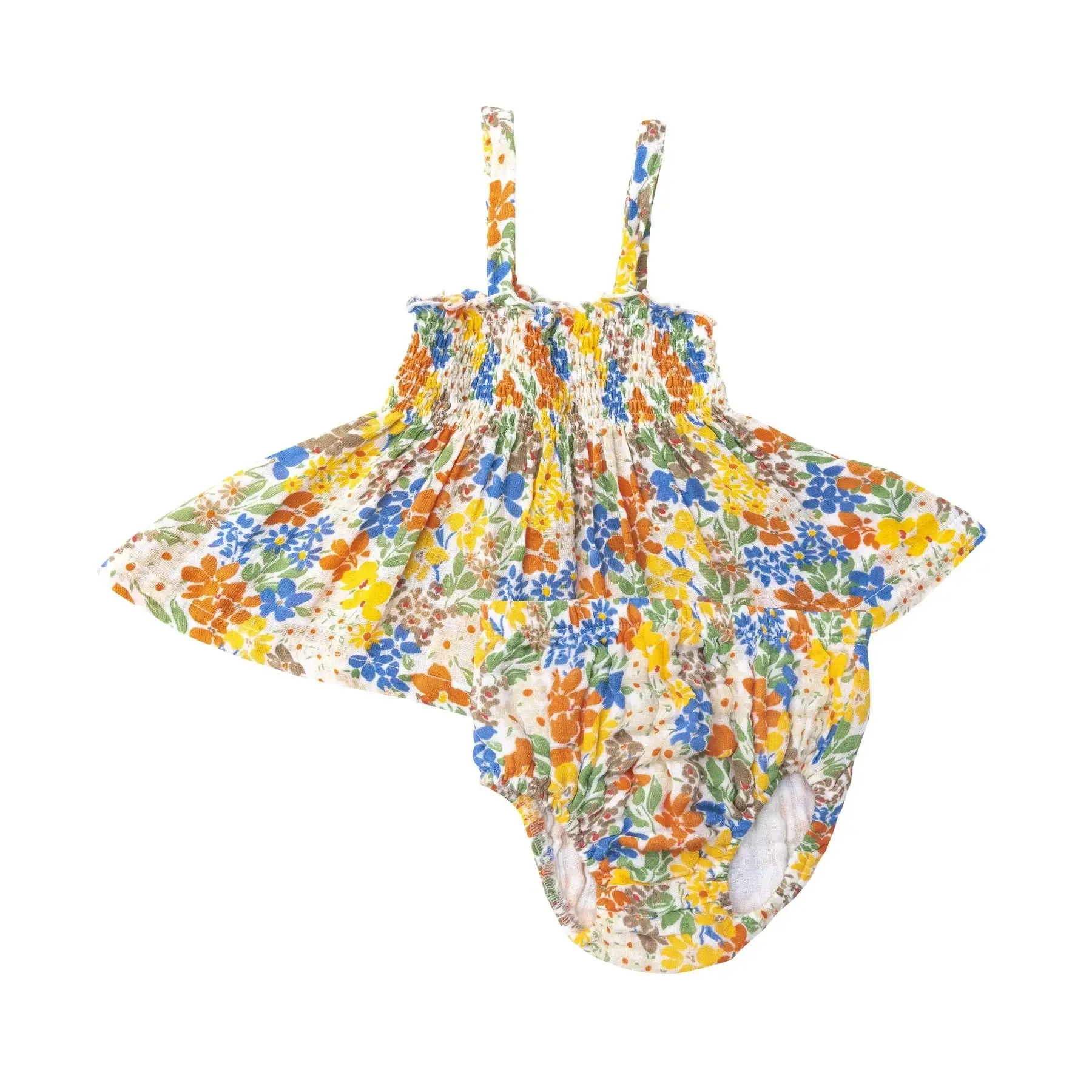 Smocked Top and Bloomer - Happy Ditsy | Angel Dear