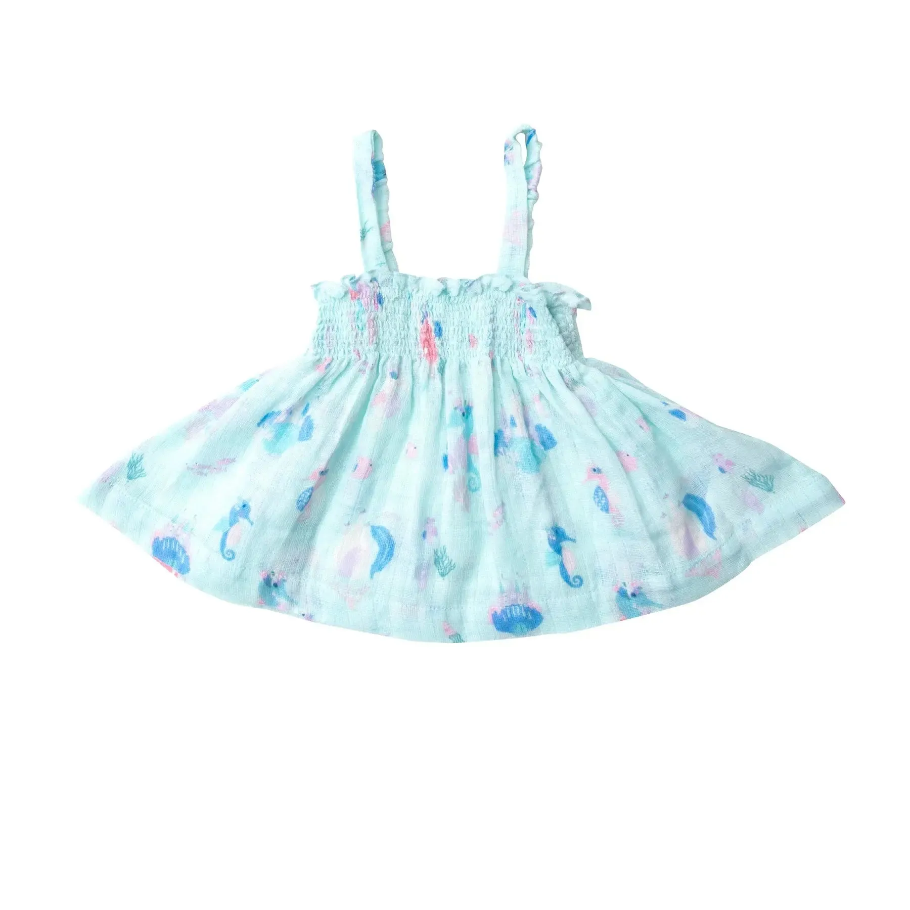 Smocked Top and Bloomer - Magical Seahorse | Angel Dear