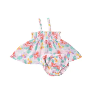Smocked Top and Bloomer - Orchid | Angel Dear