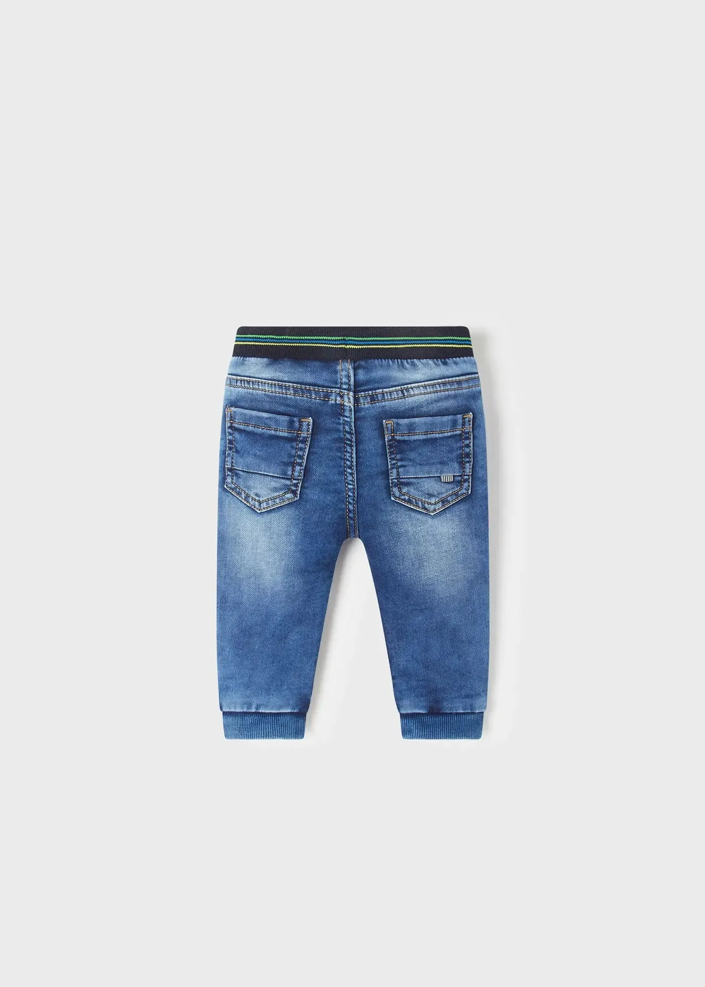 Soft Denim Jogger Pants Baby Boy | Mayoral