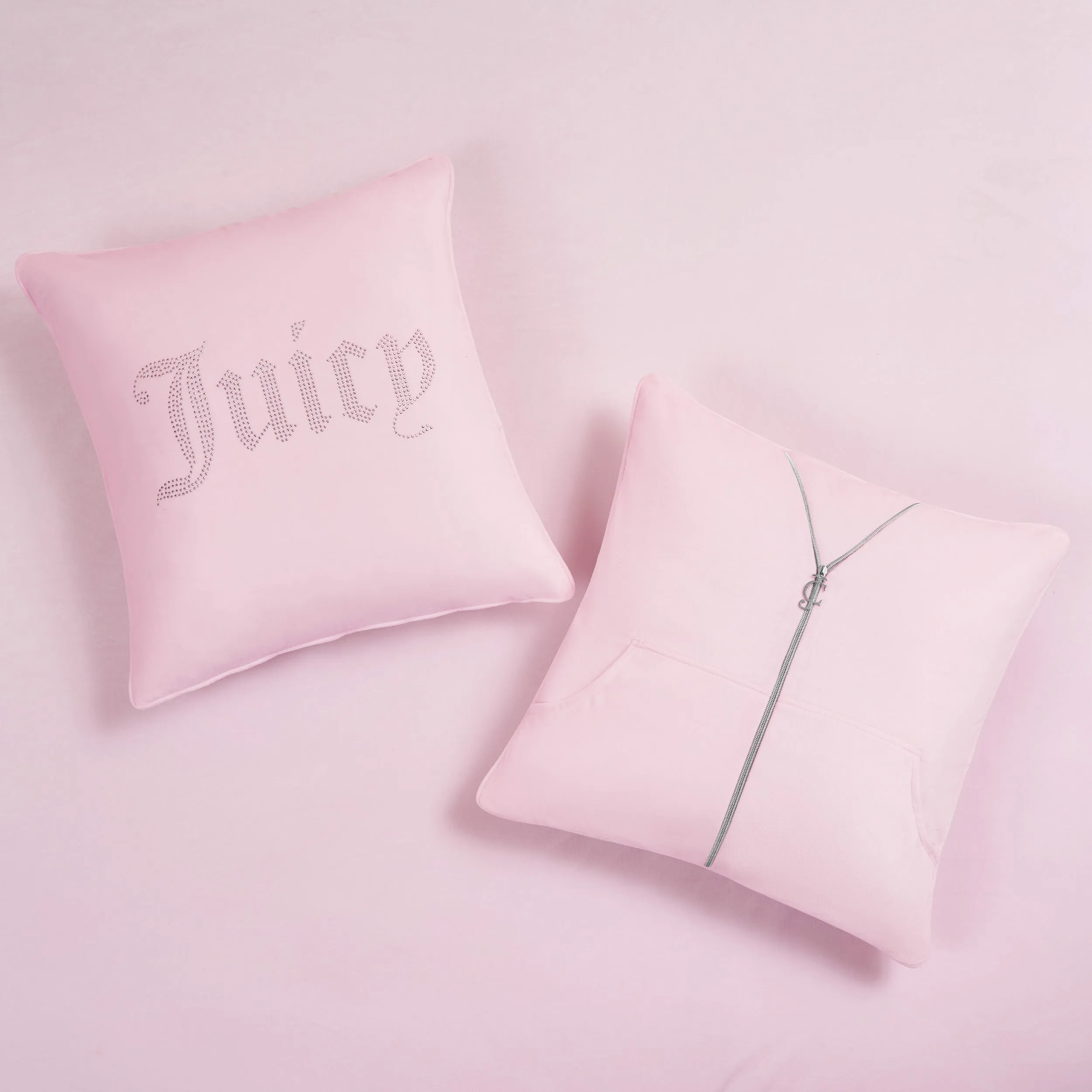 Solid Velour Comforter Set Juicy Couture