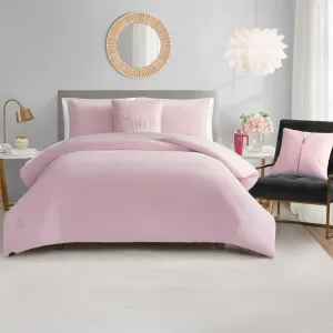 Solid Velour Comforter Set Juicy Couture