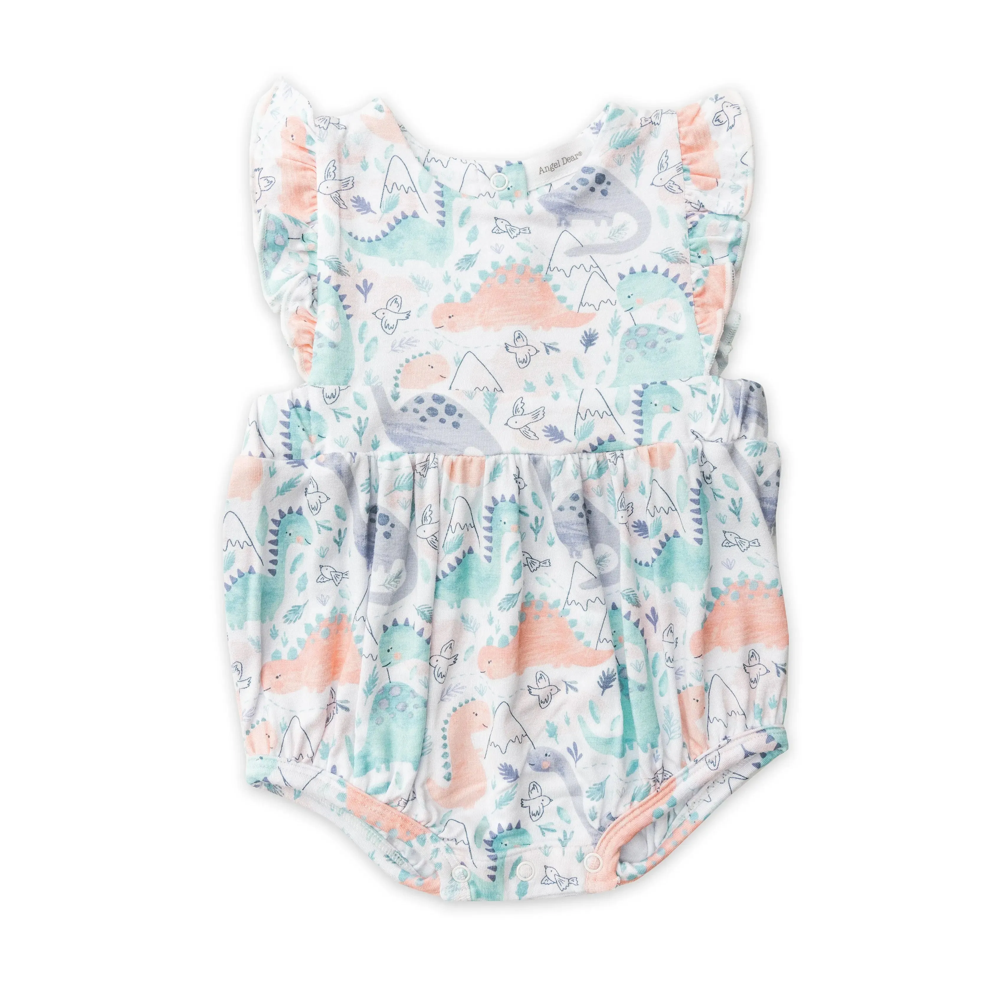 Sunsuit - Dino Pink | Angel Dear