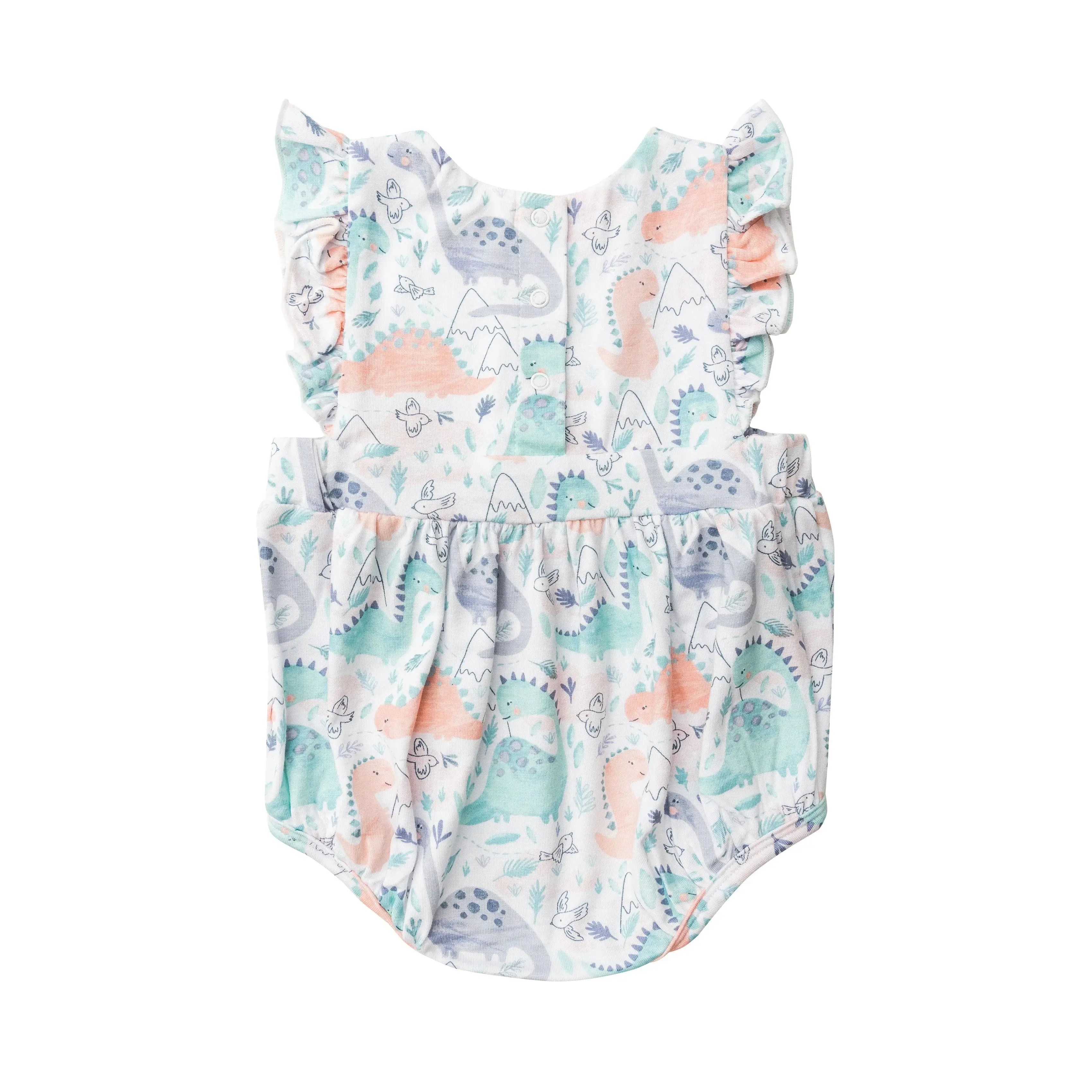 Sunsuit - Dino Pink | Angel Dear