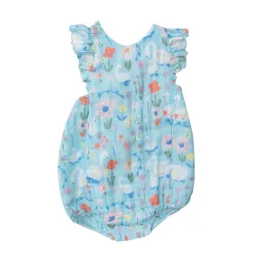 Sunsuit - Floral Swan | Angel Dear