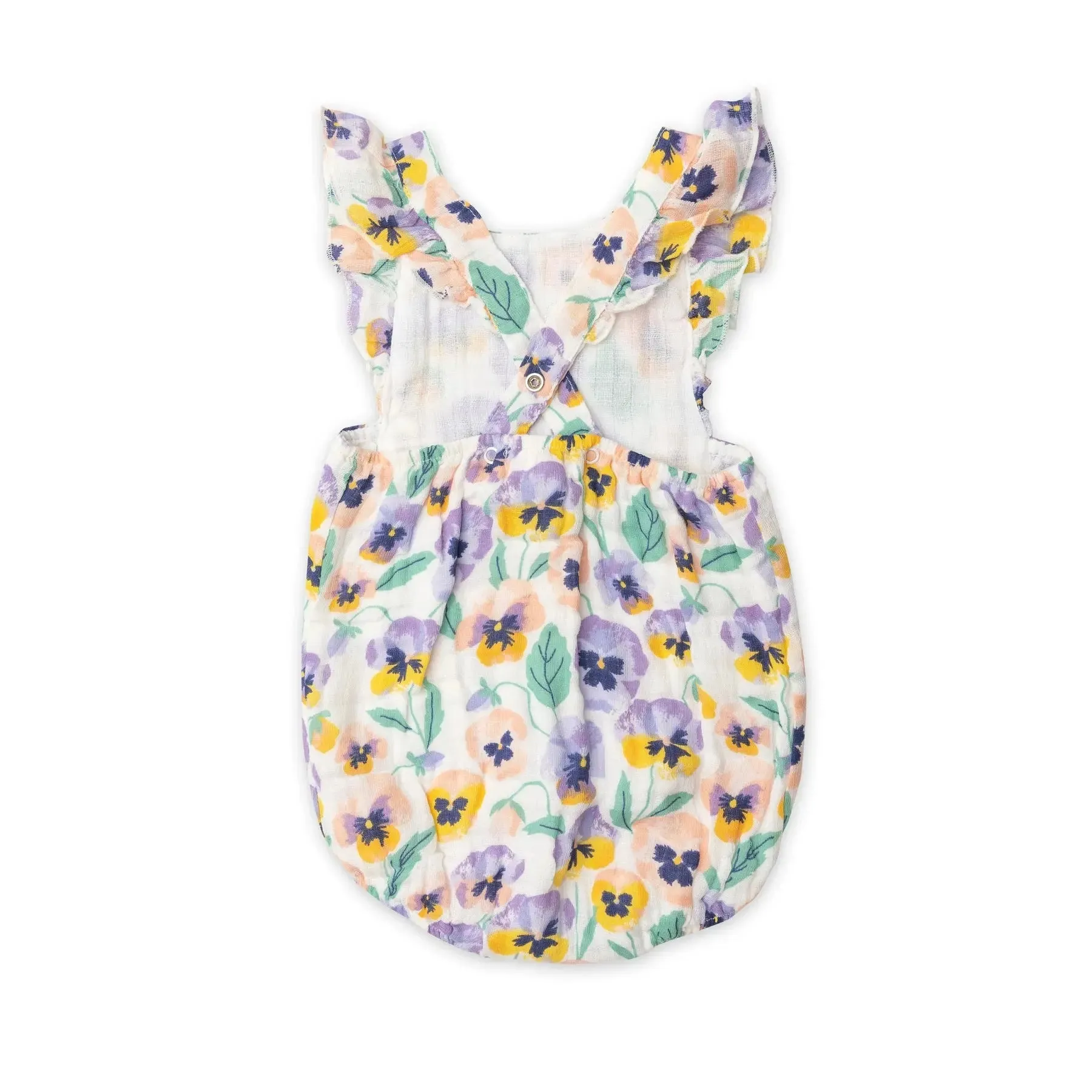 Sunsuit - Pansies | Angel Dear