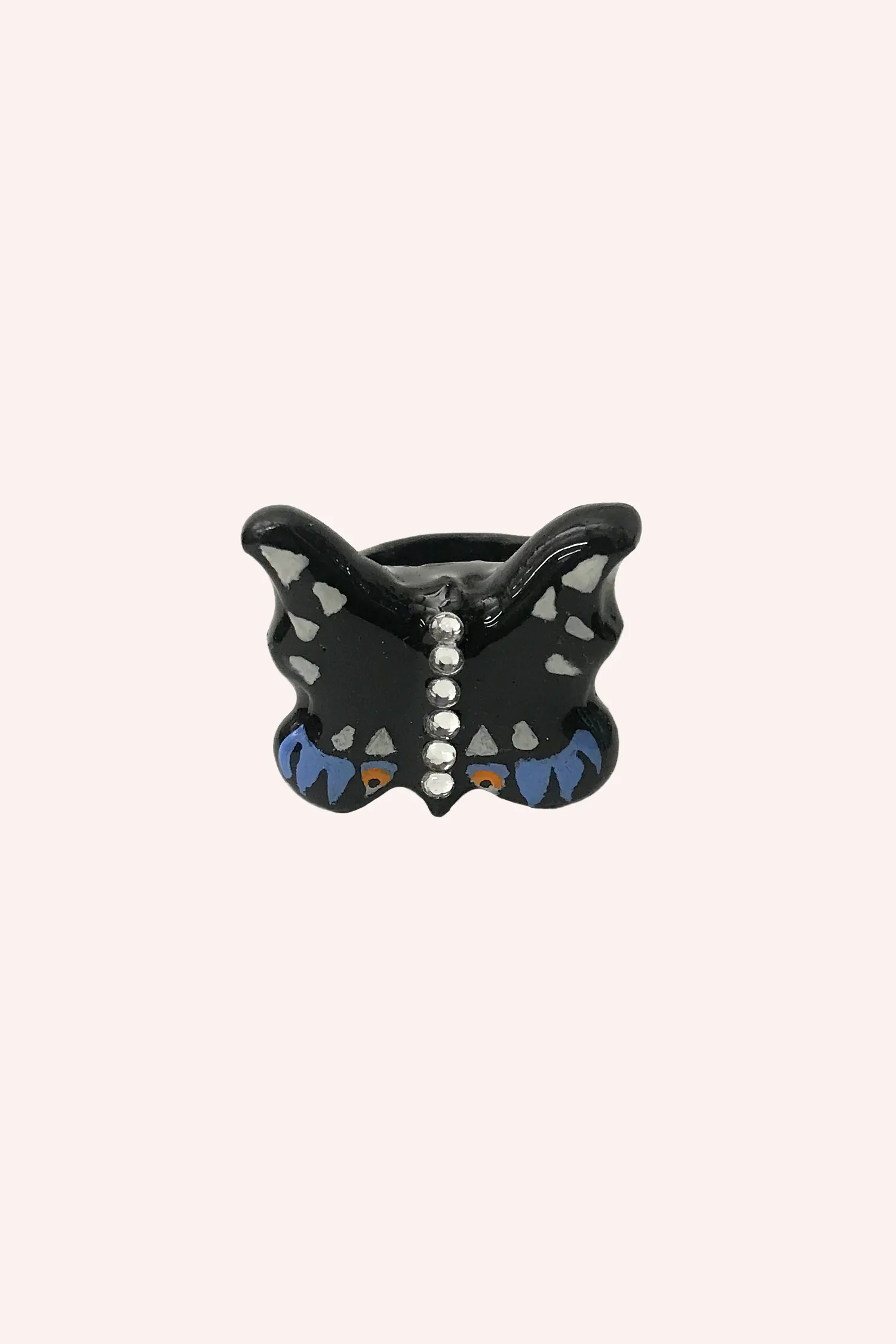 Swallowtail Hand-Painted  Butterfly Ring Annasui