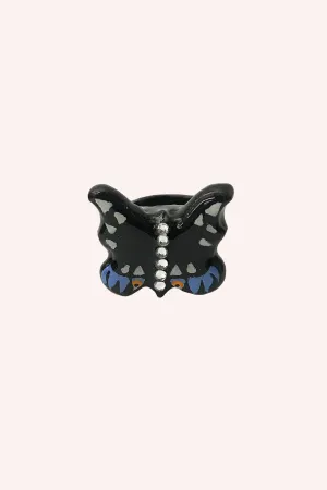 Swallowtail Hand-Painted  Butterfly Ring Annasui