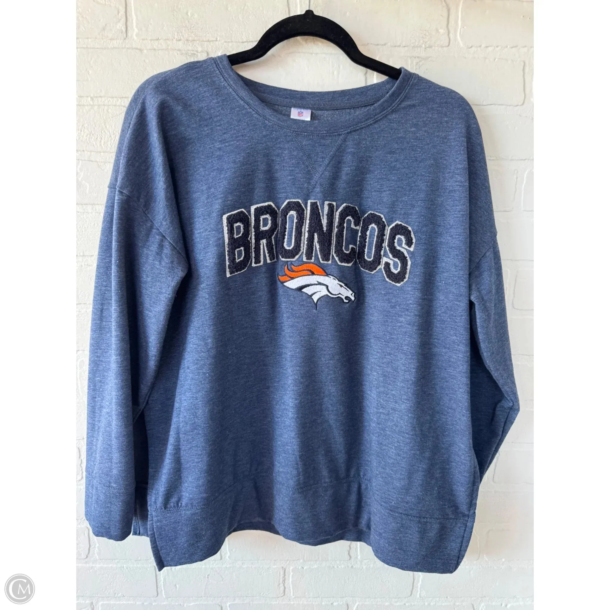 Sweatshirt Crewneck By Nfl In Blue, Size: L