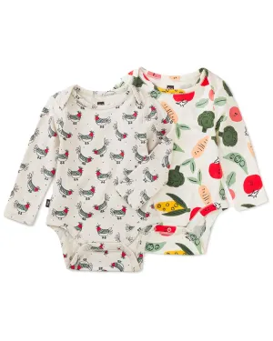 Tea Collection 2pk Baby Bodysuit