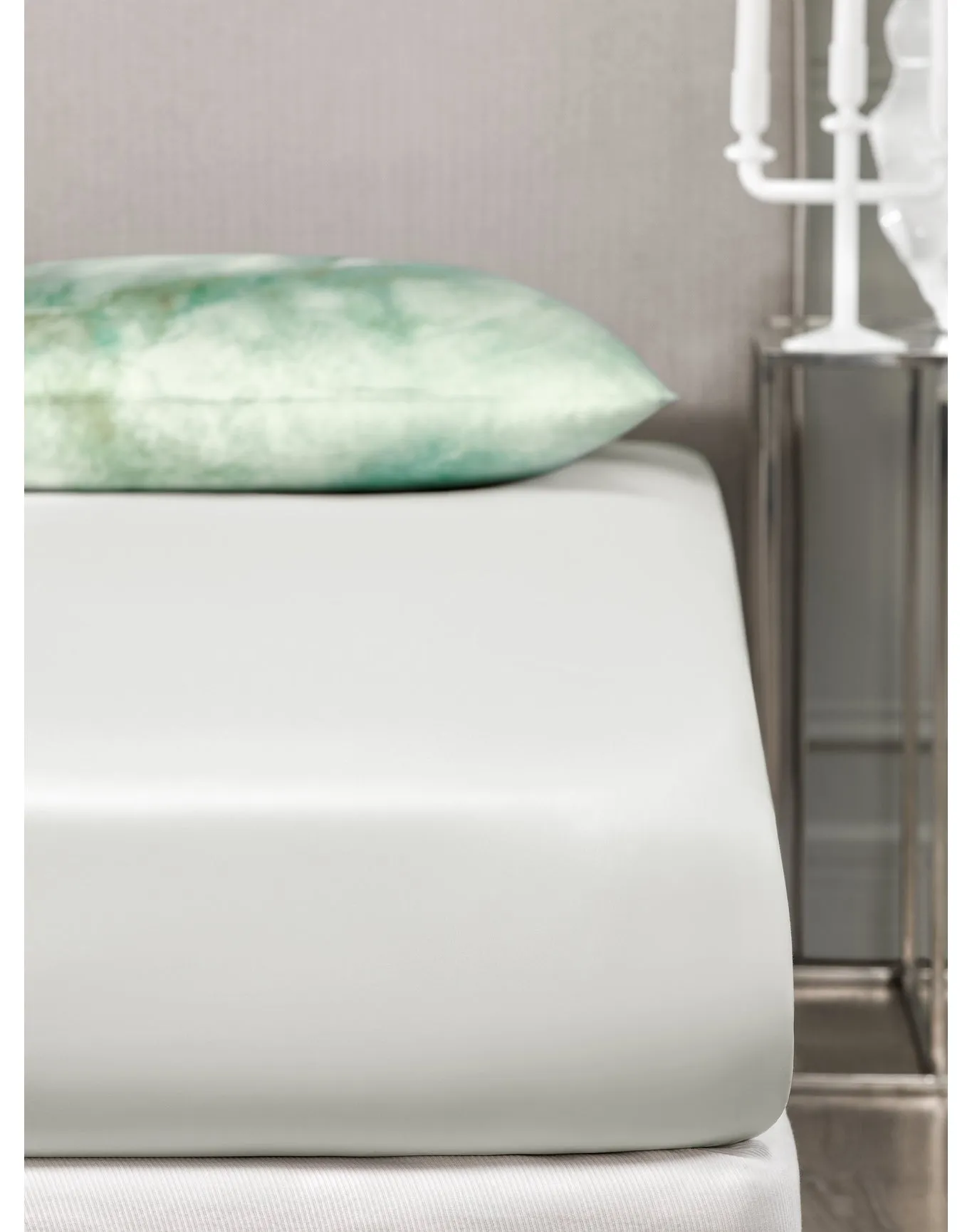 Terra Fitted Sheet | Light Grey TOGAS