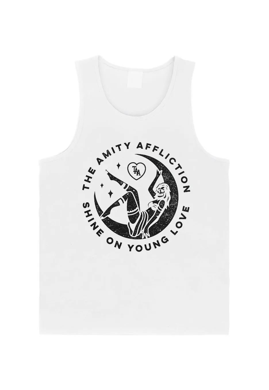 The Amity Affliction - Moon Girl White - Tank