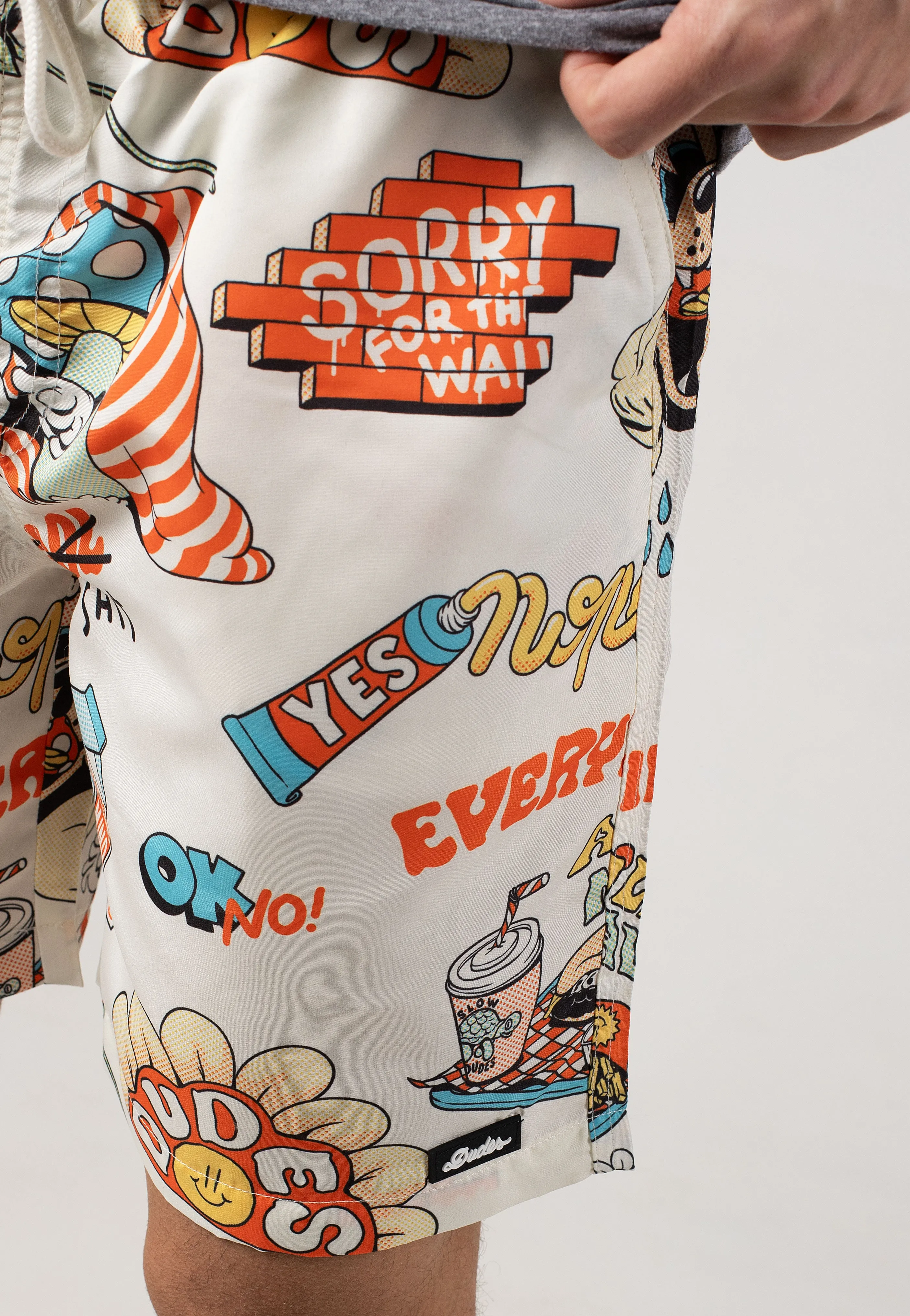 The Dudes - A Pill Meal Multicolor - Board Shorts