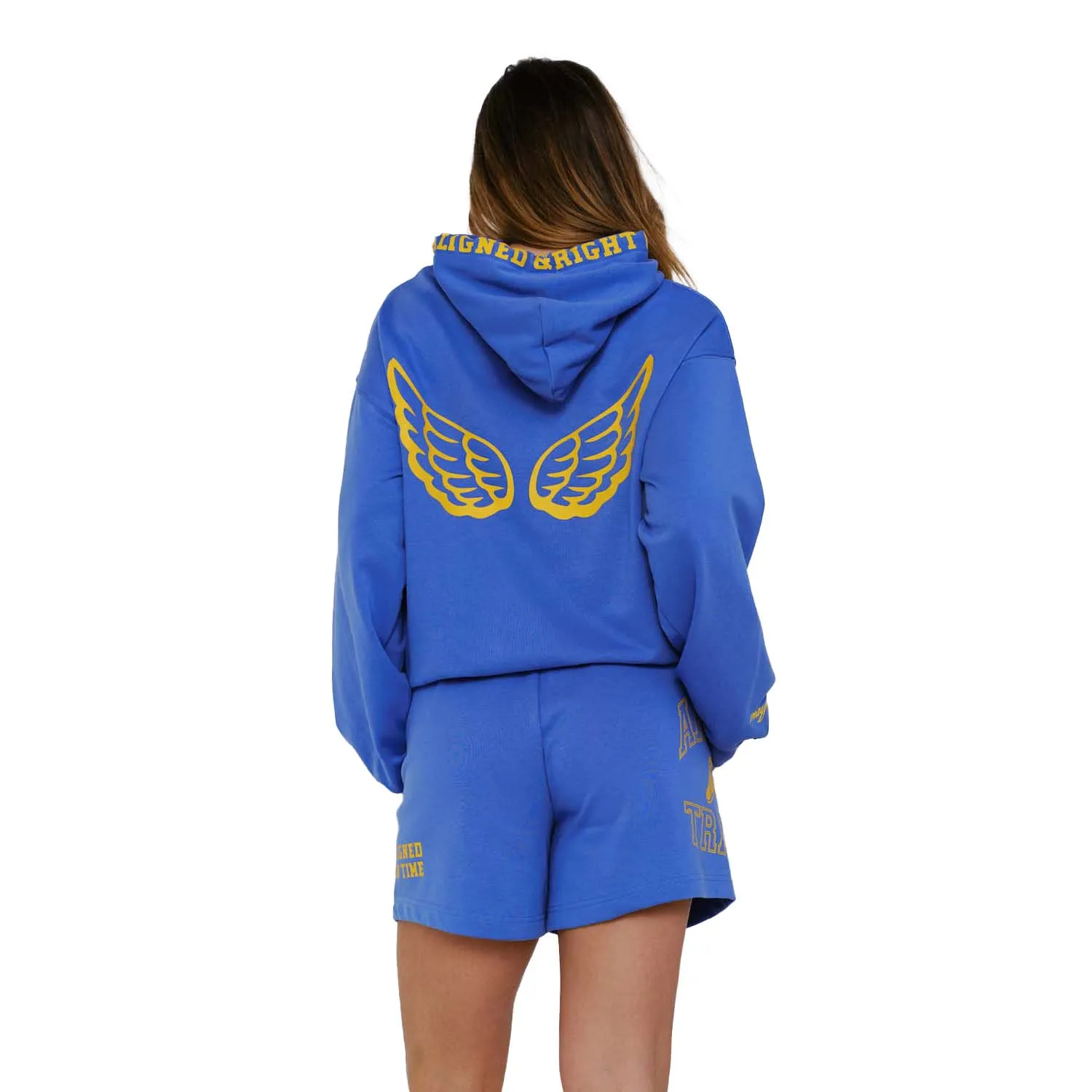 The Mayfair Group Women's Angel Track Sweatshorts