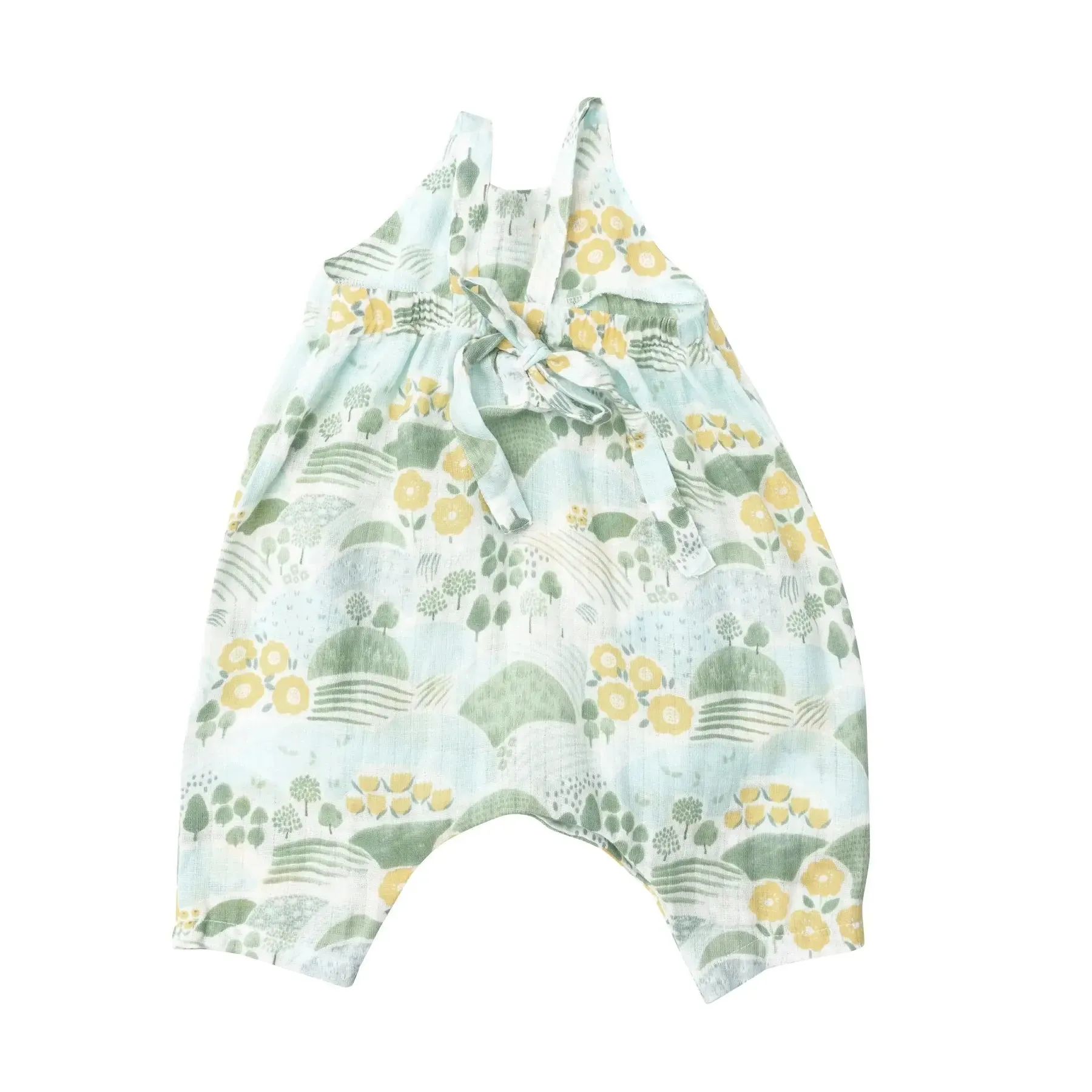 Tie Back Romper - Cute Country Floral | Angel Dear